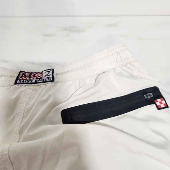 Mens MC2 St. Barth Swim Trunks - Picture 4 of 11